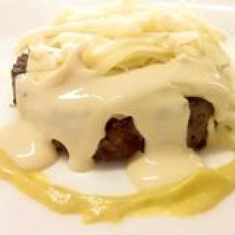 Cheese burger com mostarda dijon