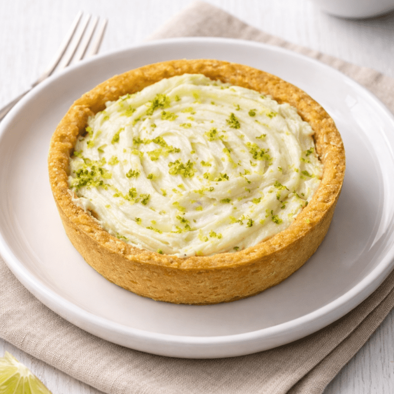 Mini torta de limão fit zero açúcar