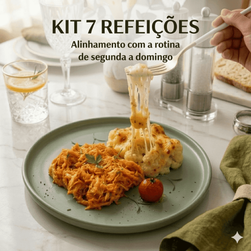7 dias| Alinhamento  com a rotina de segunda a domingo.