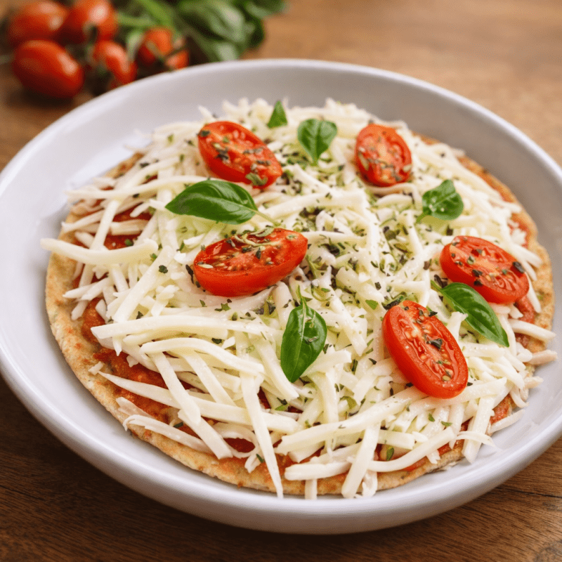 Pizza brotinho saudável  margherita