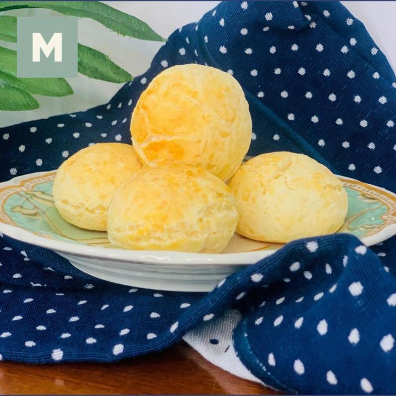 Pãogrelettes - pão de queijo light