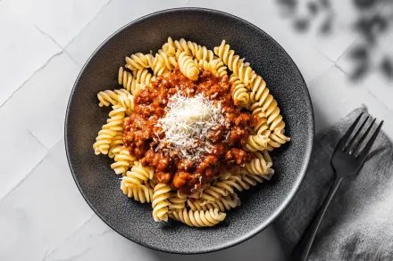 Fusilli à Bolonhesa