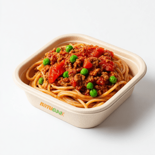 Macarrão integral com molho ao sugo (molho caseiro), lentinha cozida e refogada com pouco óleo (girassol ou canola), filé de frango grelhado