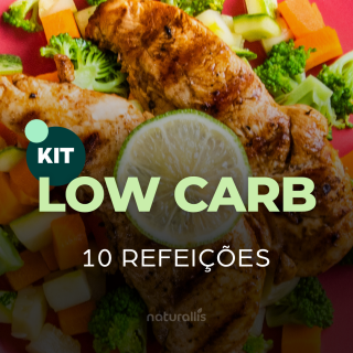 Kit Baixo Carboidrato- 10 Refeições (Low Carb)