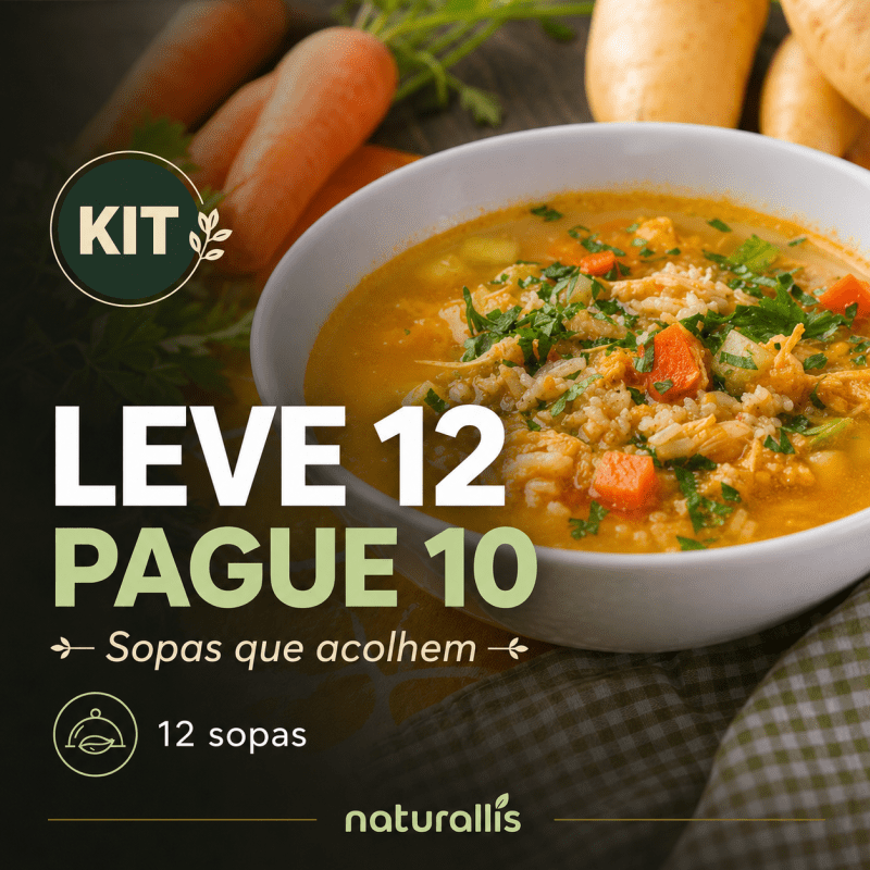 Kit Leve 12 Pague 10 - Sopas que Acolhem