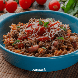 Fusilli integral à bolognesa