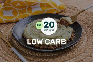 Kit Baixo Carboidrato- 20 Refeições (Low Carb)