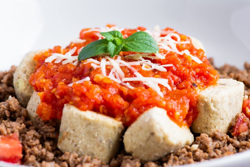 Nhoque de Batata à Bolognesa