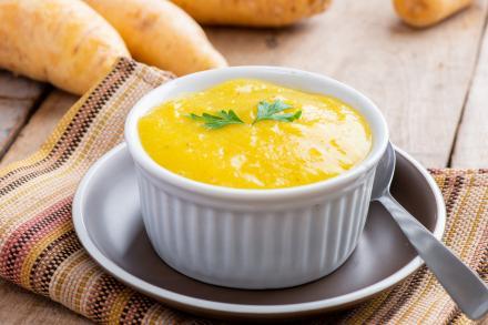 Sopa de Mandioquinha e Legumes com Frango (400ml)