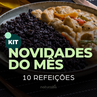 Kit Novidade do Mês - Junho - 10 Refeições
