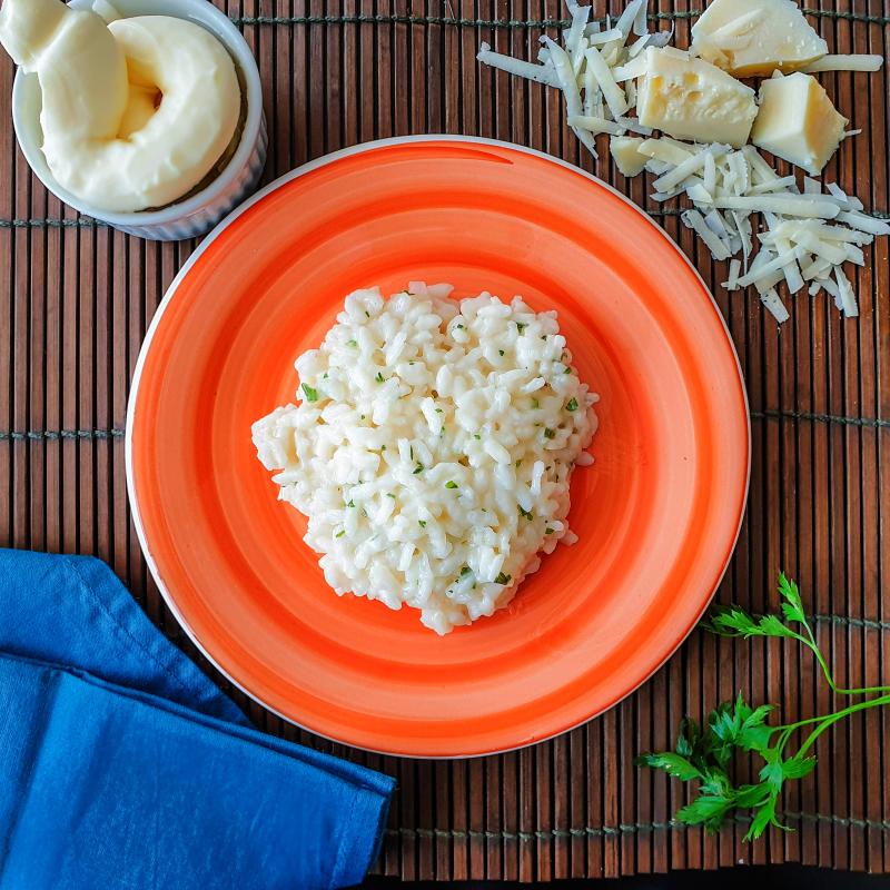 Risoto de parmesão