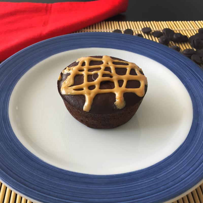 Brownie de chocolate 70% sem açúcar