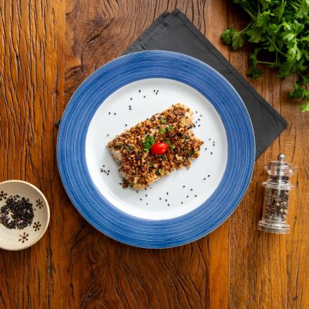 Saint peter com crosta de castanha de caju