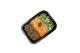 Arroz Integral C/ Cenoura, Carne e Salada