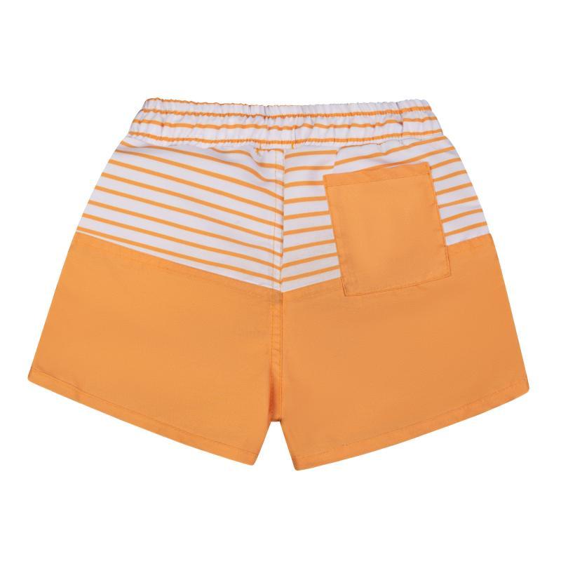 Shorts Fernando Listrado Amarelo & Amarelo