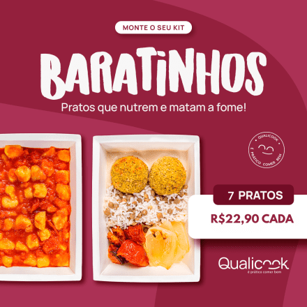 Kit Baratinhos 7 Pratos - monte o seu