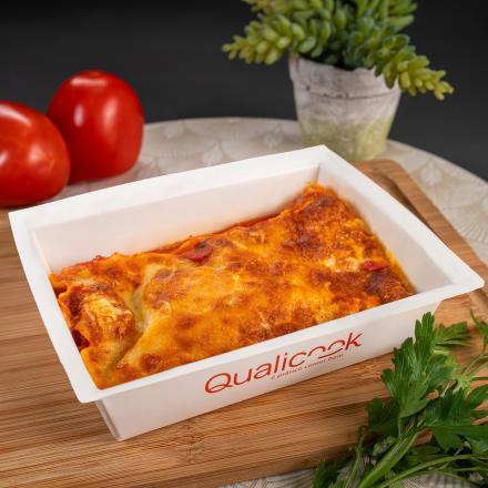 Lasanha de presunto e queijo