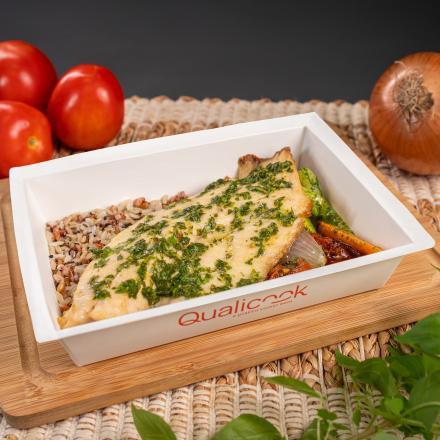 Tilápia com Legumes