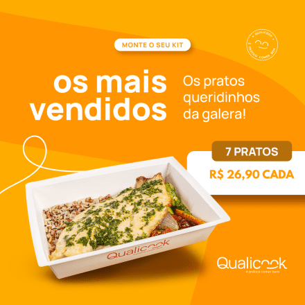 Kit Os Mais Vendidos 7 Pratos - monte o seu