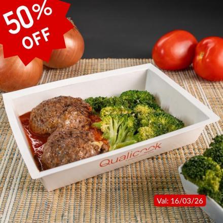 Polpetone de muçarela e ricota