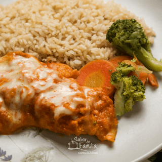 BF. Frango à Parmegiana