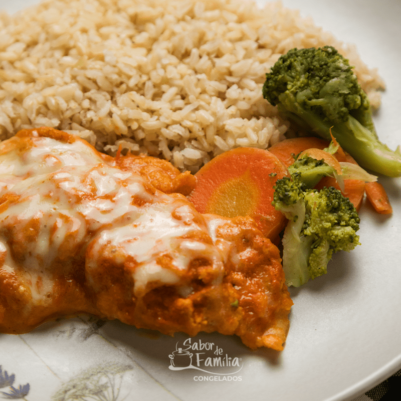 BF. Frango à Parmegiana