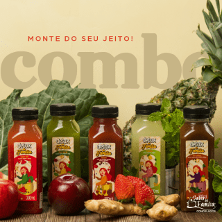 Combo Suco Detox – Monte do Seu Jeito!