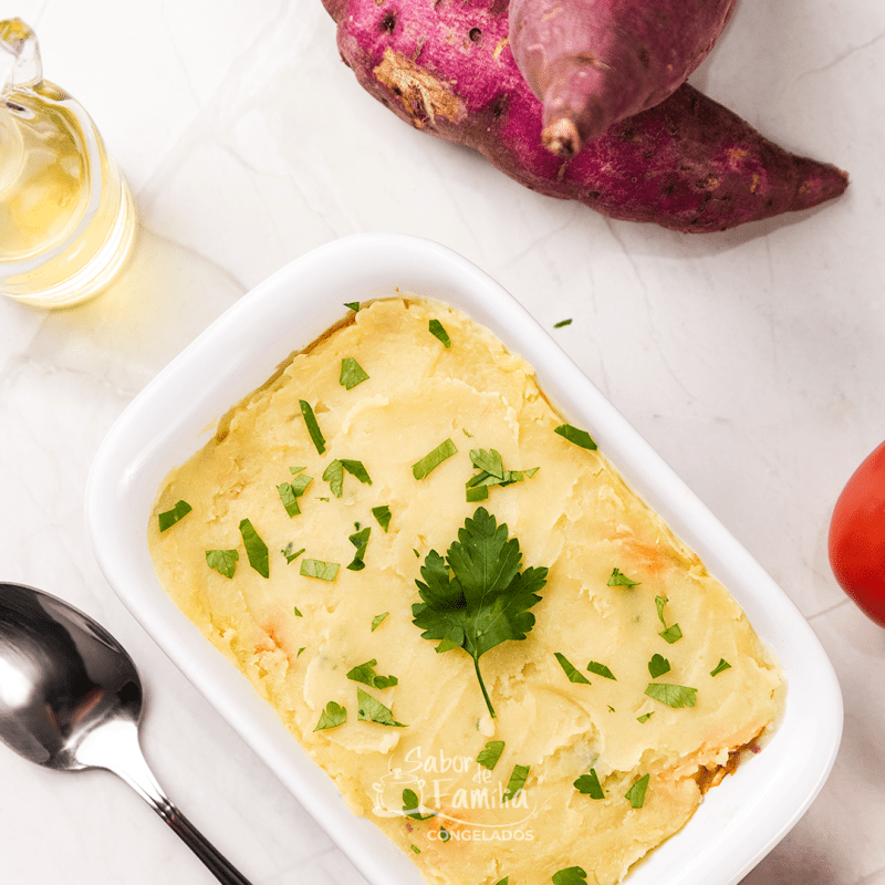 Escondidinho de Frango com Batata Doce