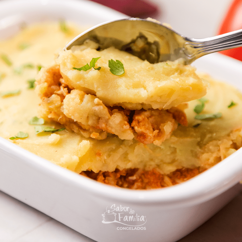 Escondidinho de Frango com Batata Doce