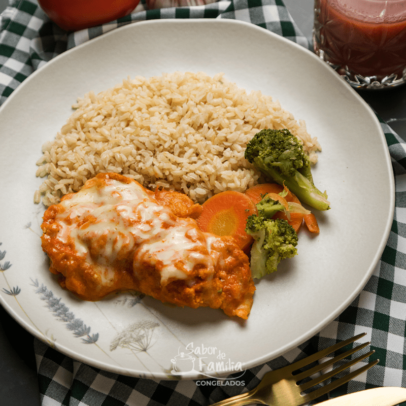 BF. Frango à Parmegiana