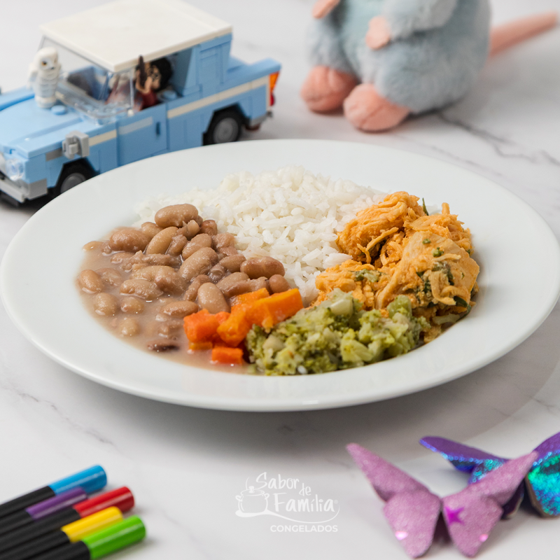 KIDS — Frango Desfiado