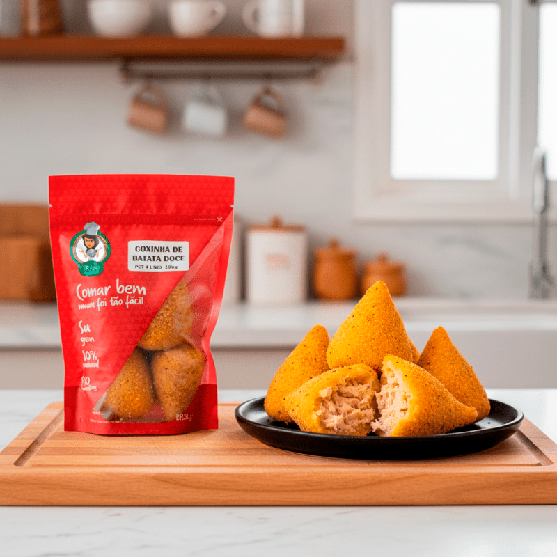 Coxinha de Batata Doce
