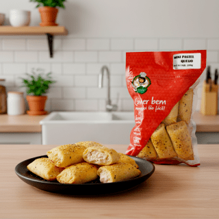 Mini Pastel de Queijo 200g