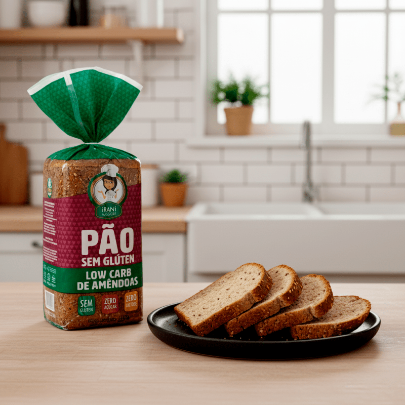 Pão de Forma Low Carb