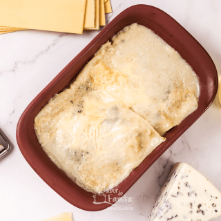 Lasanha de Carne com Gorgonzola