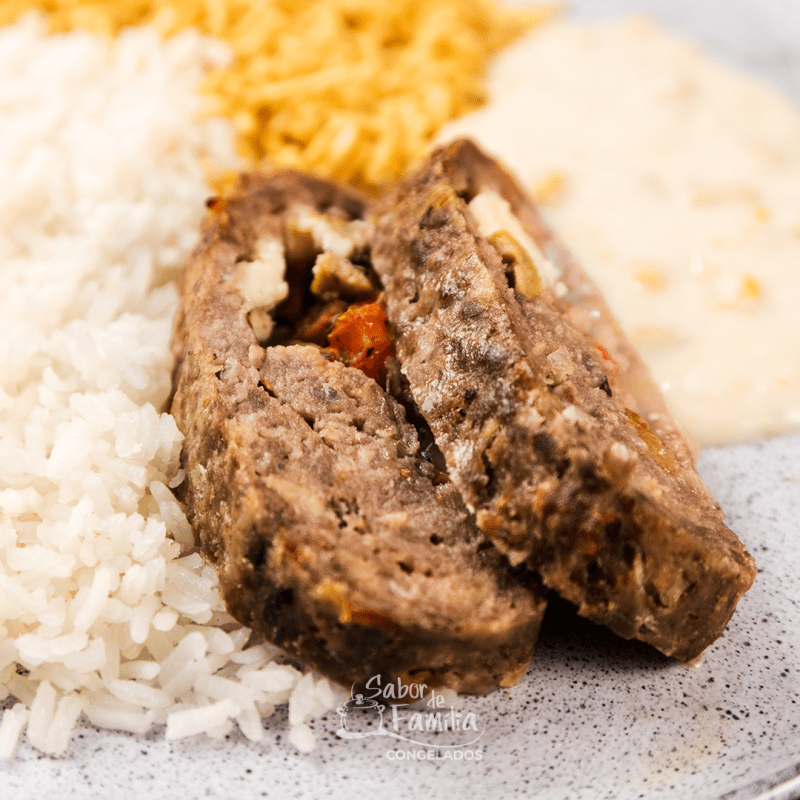 EX. Rocambole de Carne Recheado
