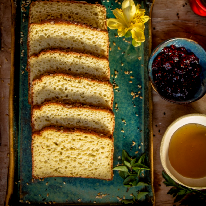 Pão de Forma Low Carb