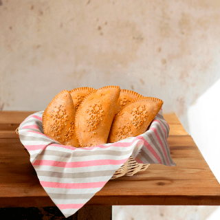 Pastel Assado de Cogumelos