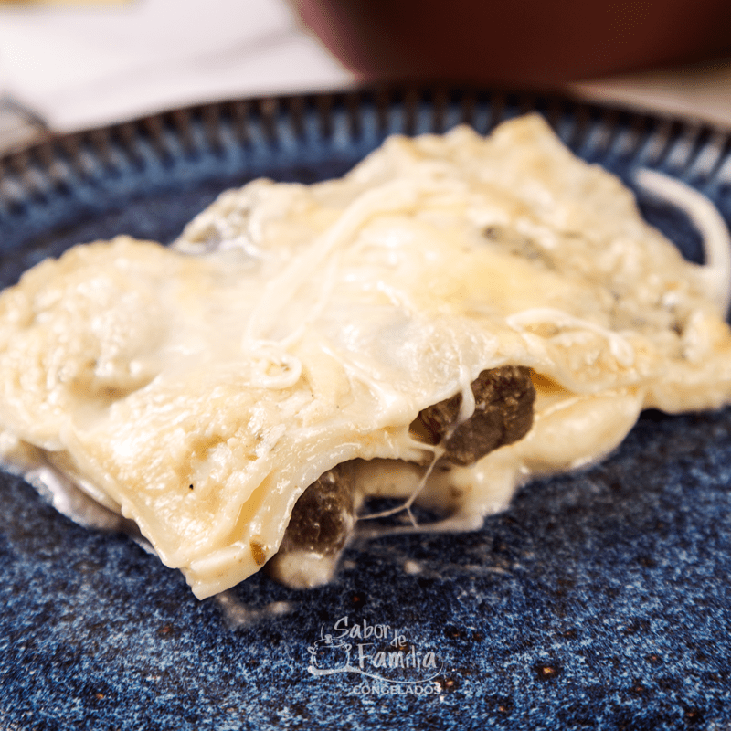 Lasanha de Carne com Gorgonzola