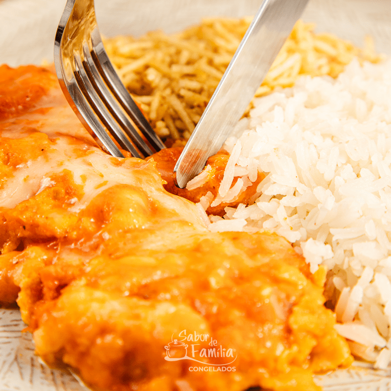EX. Filé de Frango à Parmegiana