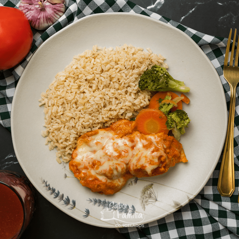 BF. Frango à Parmegiana