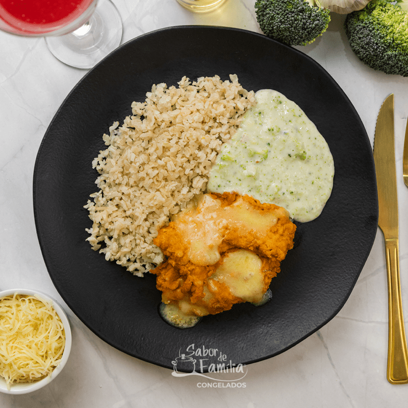 BF. Frango com Crosta de Queijo