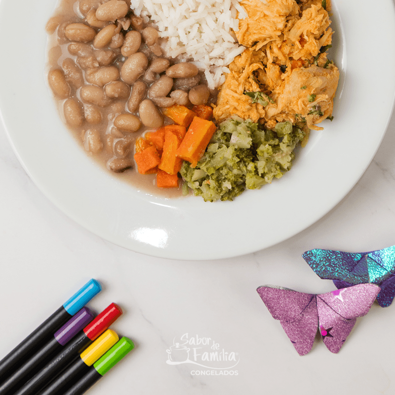 KIDS — Frango Desfiado