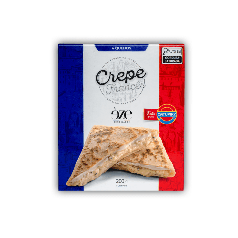 Crepe 4 Queijos